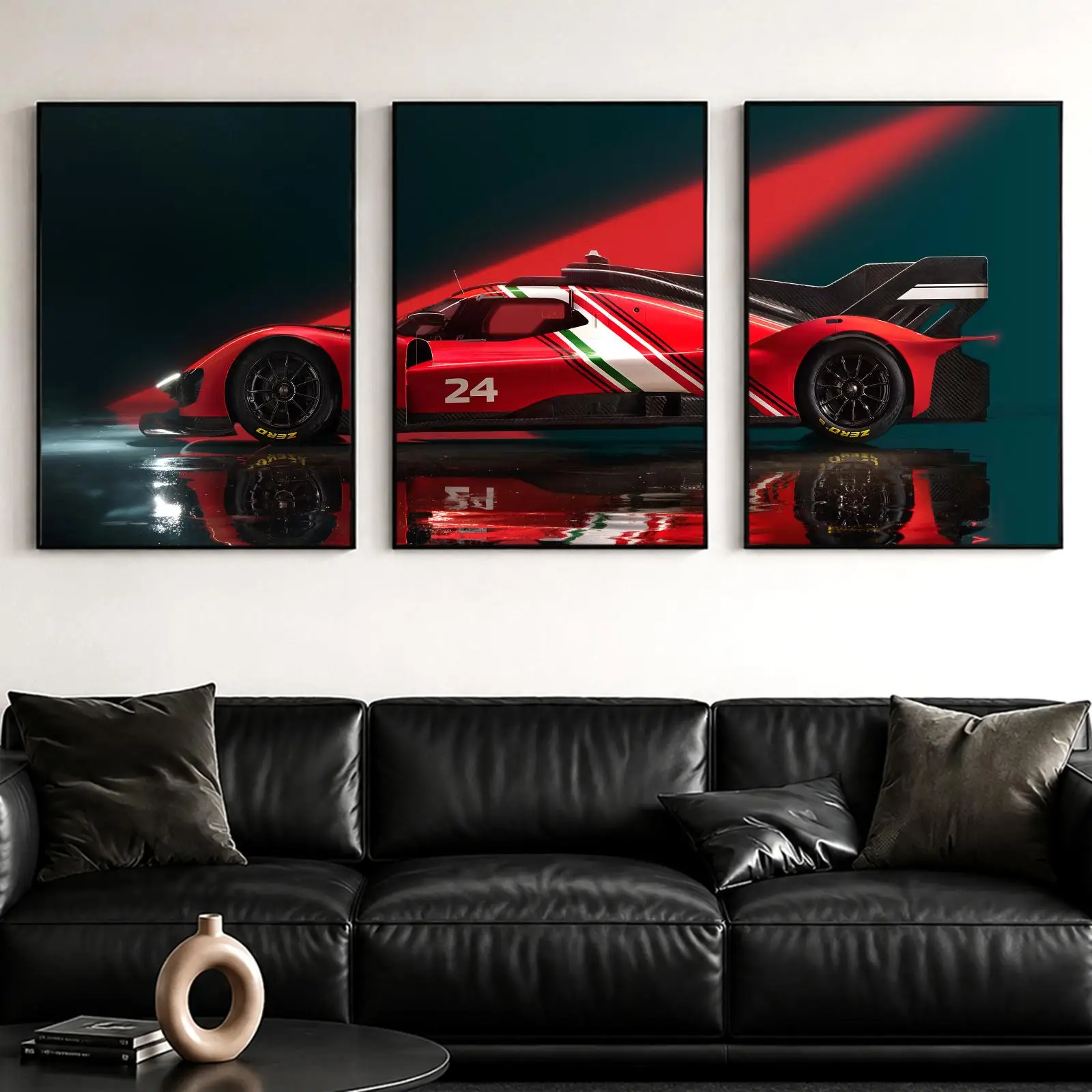 499P M-Modificata Track Edition Painting Calligraphy Canvas Poster Set Wall Artwork for Bedroom Living Room Decorative Prints