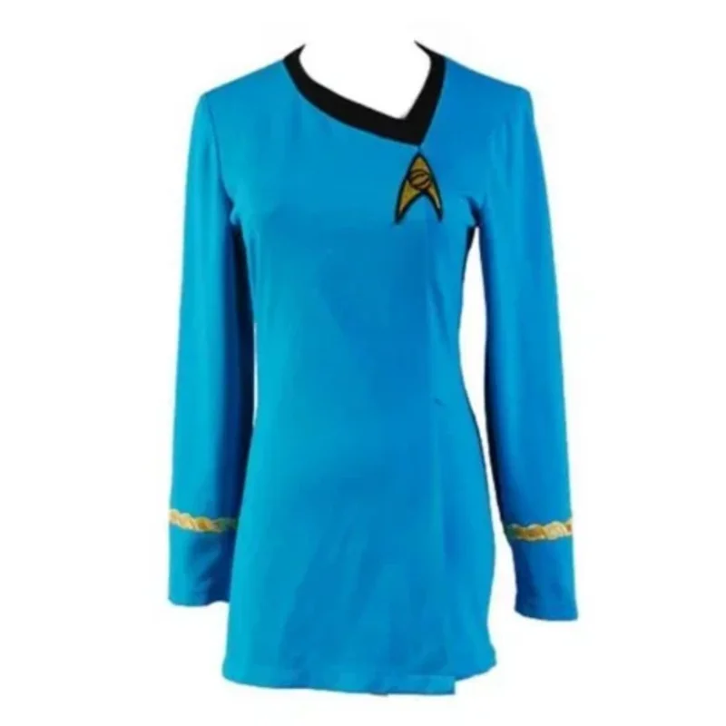 스타 코스프레 대시 듀티 유니폼 성능 레드 옐로우 블루 드레스 코스프레 의상 파티 할로윈 여성용 배지 핫 세일