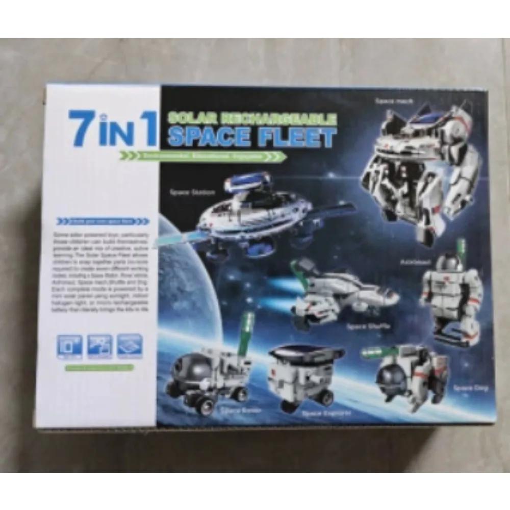 

Новая сборка головоломки, солнечный робот, набор обучающих игрушек ручной работы «сделай сам»