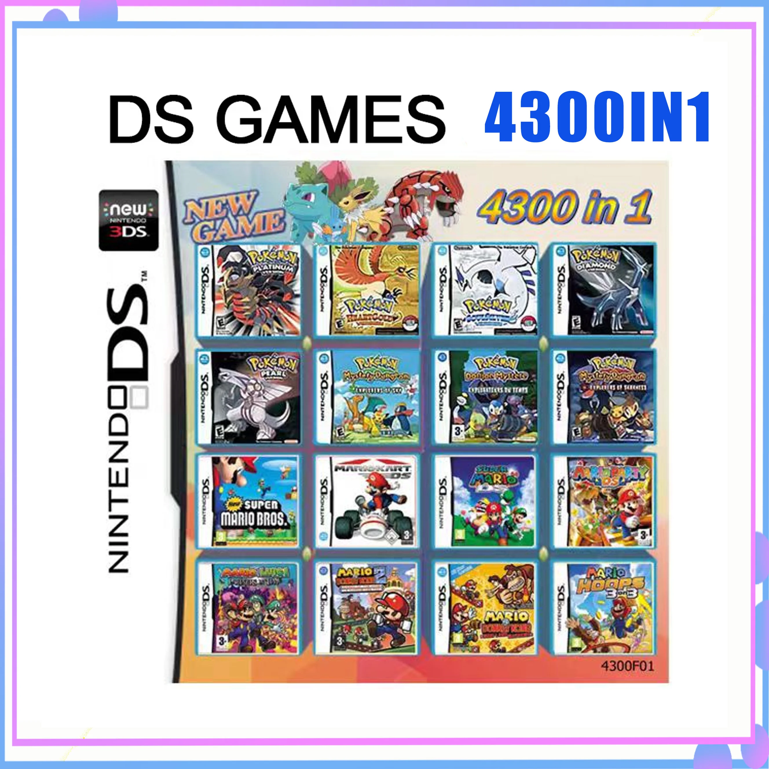4300In1 Game Cartri… - image