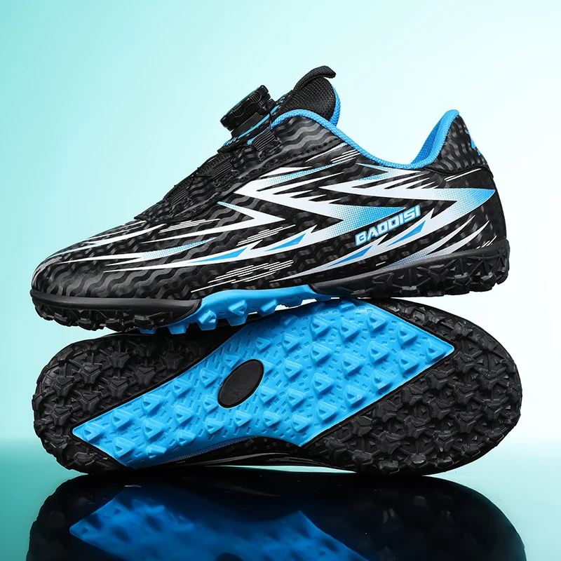 

Детские футбольные бутсы для мальчиков, тренировочная обувь для детей, молодежные ультралегкие нескользящие спортивные кроссовки, дышащие и удобные.