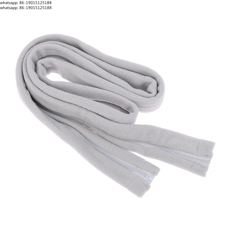 

Крышка шланга длиной 2 м с застежкой-молнией, многоразовая удобная флисовая дыхательная трубка, изоляционный рукав, мягкий моющийся дышащий кожух для труб для CPAP