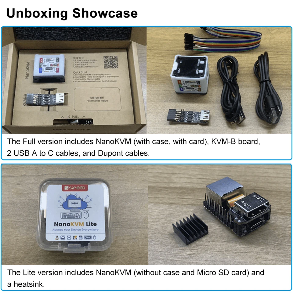 Sipeed NanoKVM Pi-KVM ミニ リモート コントロール オペレーション