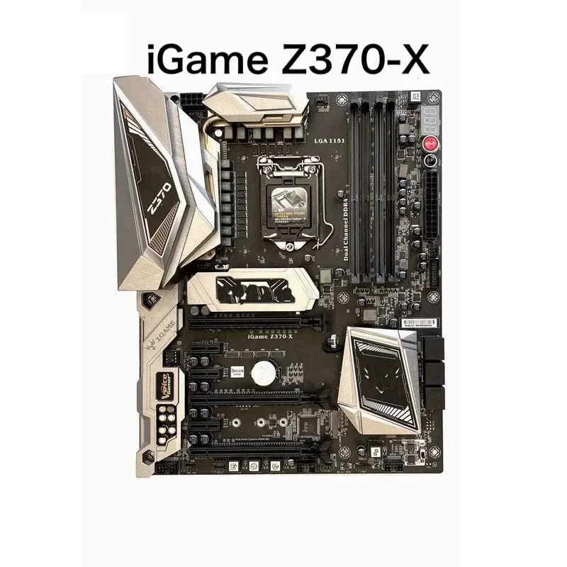 

Для красочной материнской платы iGame Z370-X PCI-E 3,0 64 ГБ LGA 1151 DDR4 ATX, материнская плата, 100% протестировано, ОК, полностью работает, бесплатная доставка