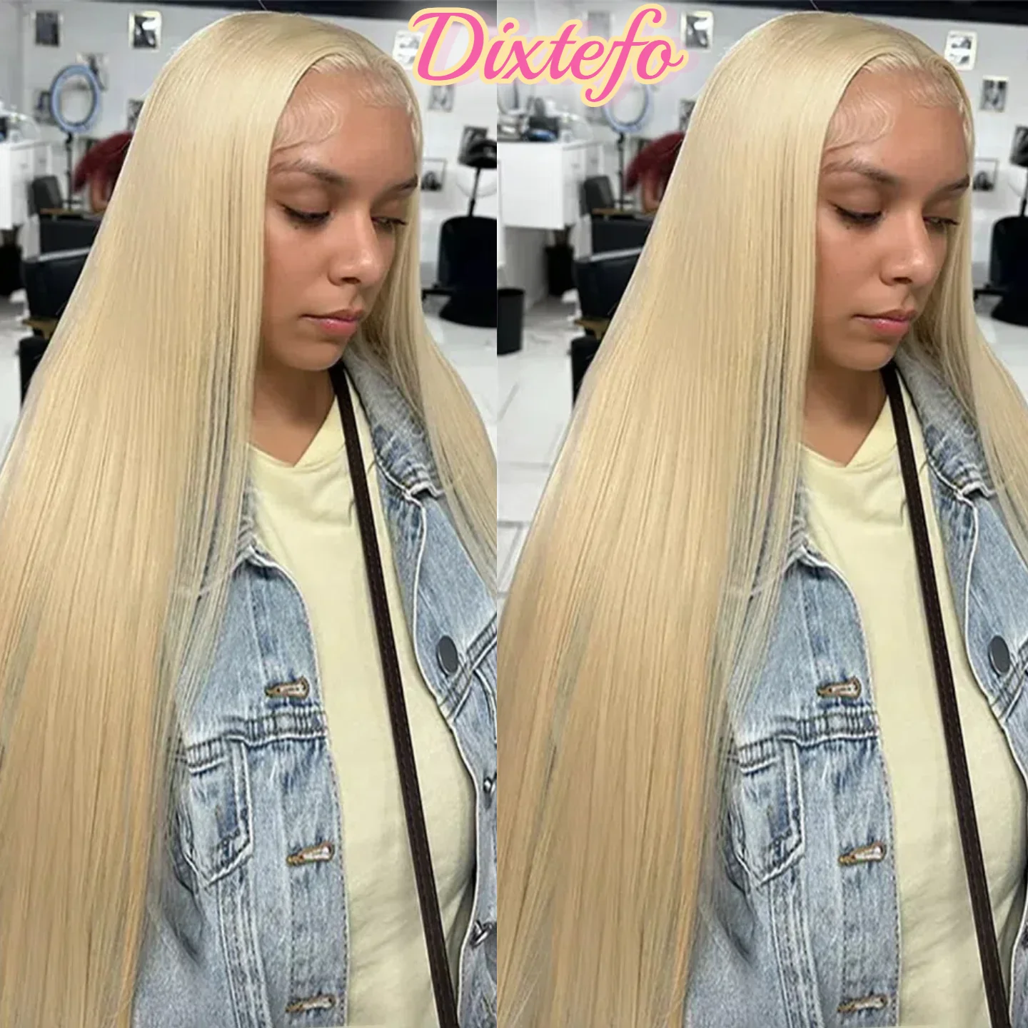 

200% Плотность Прямой 613 Блондинка 13x6 HD Парик Фронта Шнурка Человеческие Волосы Бразильские Прозрачные 13x4 Парики Фронта Шнурка Для Чернокожих Женщин