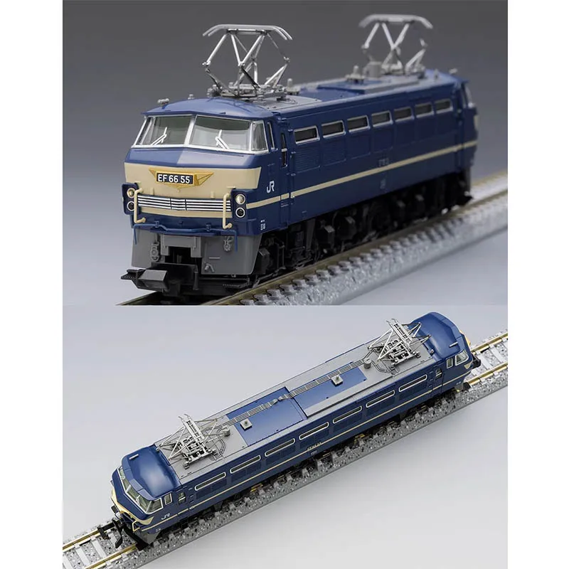 TOMIX รถไฟรุ่น 7141/7142 N Scale EF66 ไฟฟ้าหัวรถจักร Series 0 Pre/ภายหลังประเภท 2 อุปกรณ์เสริมรถรางของเล่น