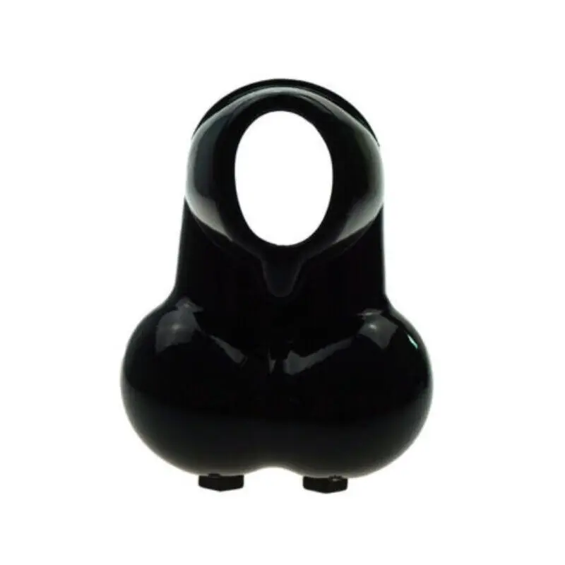 Male squeeze ring stretcher scrotum bag delay ring chastity cage new scrotum restraint penis delay passion alternative sex toys