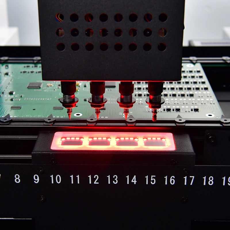 Grote Promotie In Eu Etsen Pcb Pick En Place Machine SMT550 Met Servo Motor En Schroef Gids Chip Mounter Apparatuur