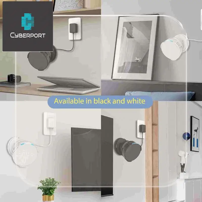 1 PCS ABS Audio Speakers Bracket Wall Mounted Speaker Support For Amazon Echo  Black