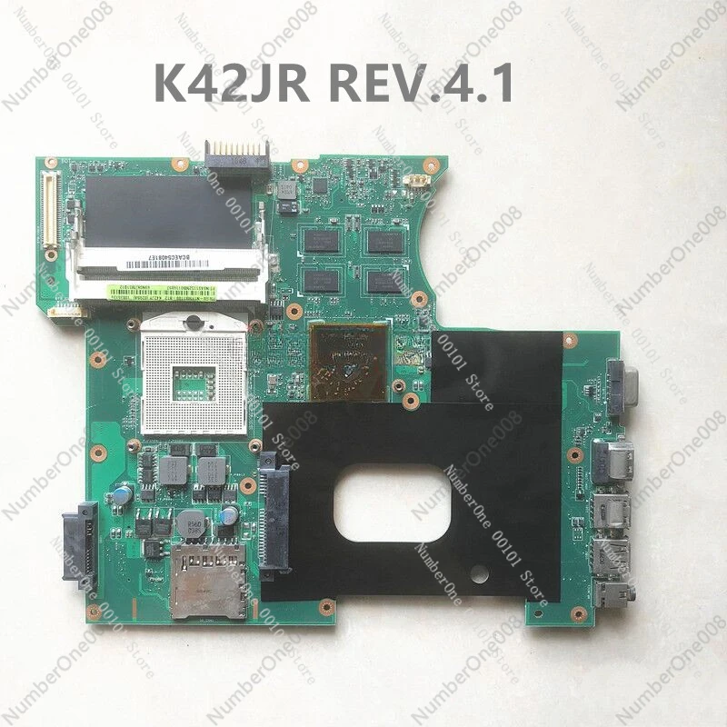 

High Quality FOR ASUS K42J K42JR K42JR REV.4.1 Laptop Motherboard HM55 With HD6470M DDR3 100% Full Tested Working Well