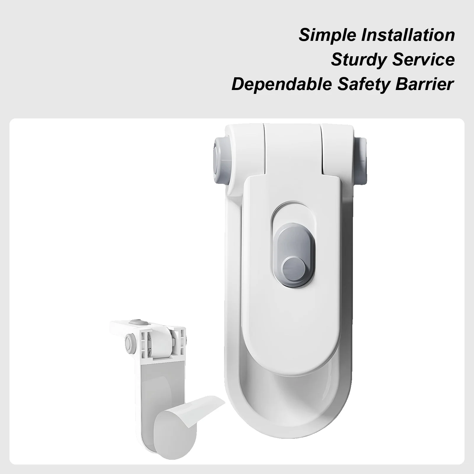 

Door Lever Lock Lever Door Handle Child Locks Heavy Duty Baby Proofing Security Latch For Balcony Kitchen Apartment Interior
