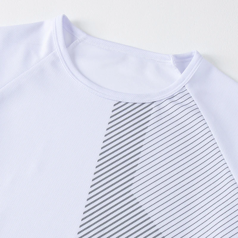 Conjunto de manga corta para hombre Four Seasons de 2 piezas, camiseta de secado rápido para deportes juveniles, correr, cómodo, informal de moda