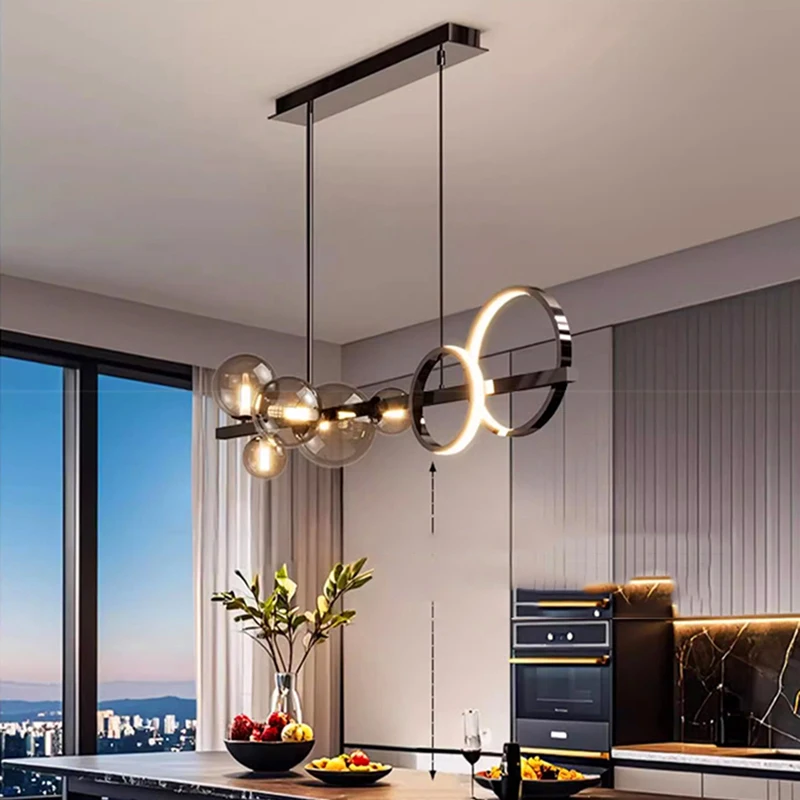 Decoración Hogar moderno Lamparas Dining Room Modern Pendant Lights Pendant Lamp Indoor Lighting LED Chandelier Living Room