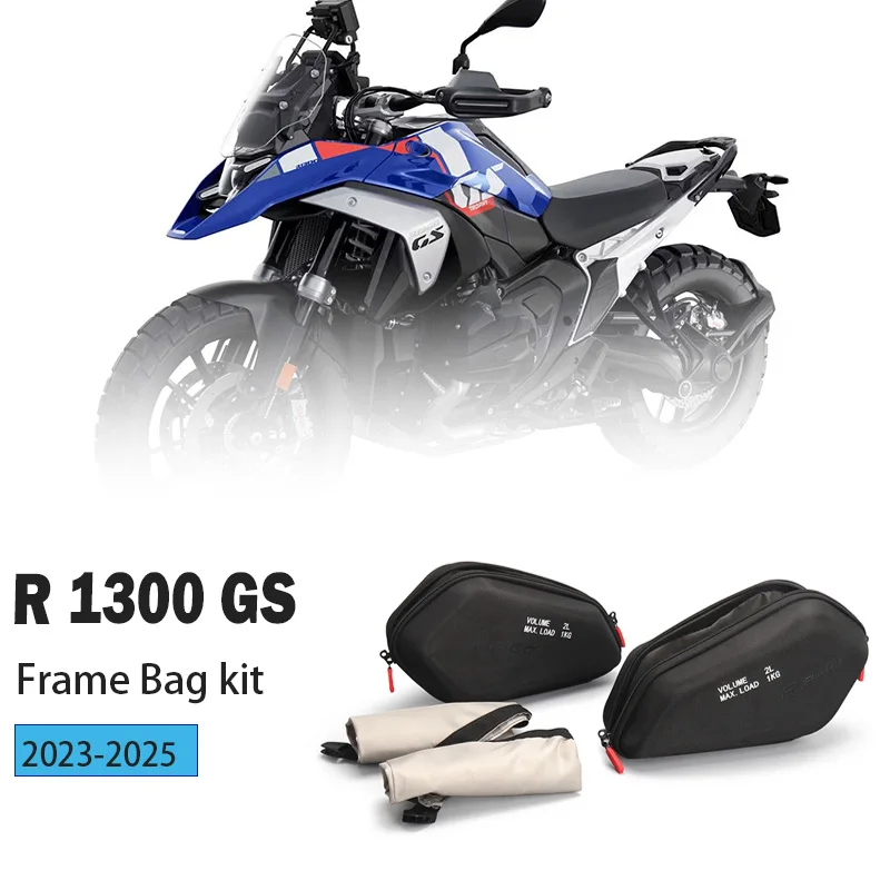 

FOR BMW R 1300 GS R1300 GS r1300gs 2023 2024 2025 Motorcycle Side Frame Bag Storage Package Bags Waterproof tool Bag 2L