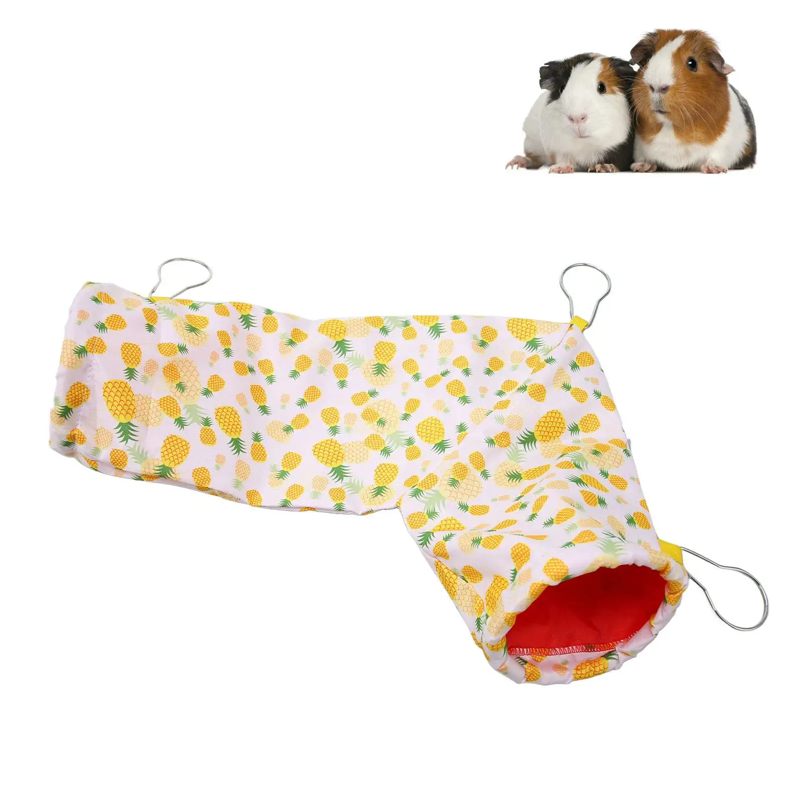 Cozy Corner Tunnel  for Small Pets - Easy-Fix Polyester Guinea Pig & for hamster Space-Saving Hideaway