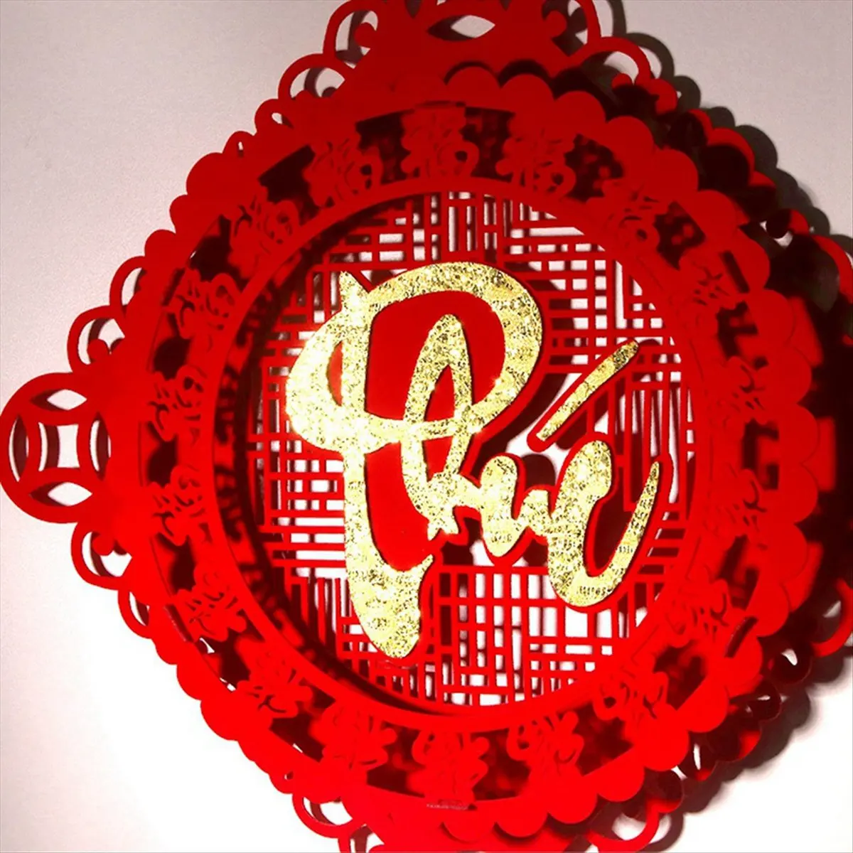 AT16 Chinese New Year Tassels Hanging Ornament Pendants Spring Festival Traditional Decor 2024 Lunar Year Decor Pendants Type 3