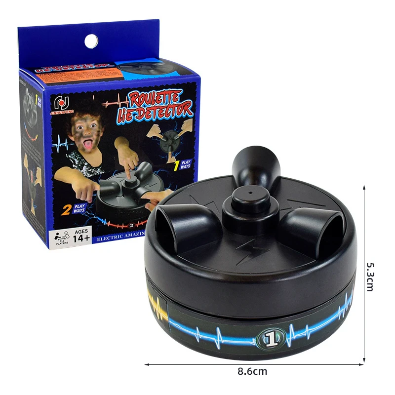 

3/6 Fingers Finger Lie Detector Safety Multiplayers Lie Detector Roulette Game Creative Stress Relieving Stress Relief Trick Toy