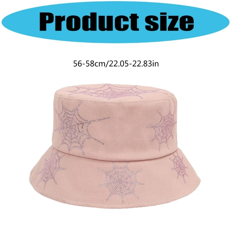 قبعة شمس بنمط رعاة البقر قابلة للتنفس مع تفاصيل أحجار الراين، قبعة ذات ظل واسع للنساء للزي الكاجوال