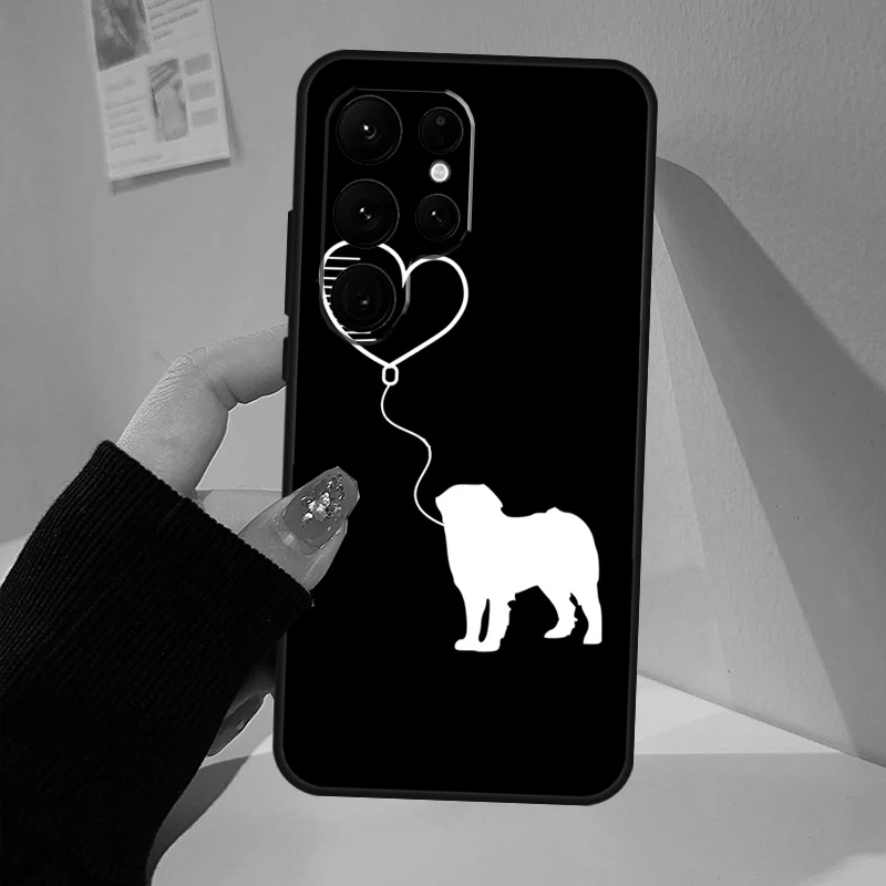 Funny Bernese Mountain Dog Phone Case For Samsung Galaxy S26 Ultra S20 S21 S22 S23 S24 S25 Ultra S26 Plus S26 FE Soft Cover - view 3