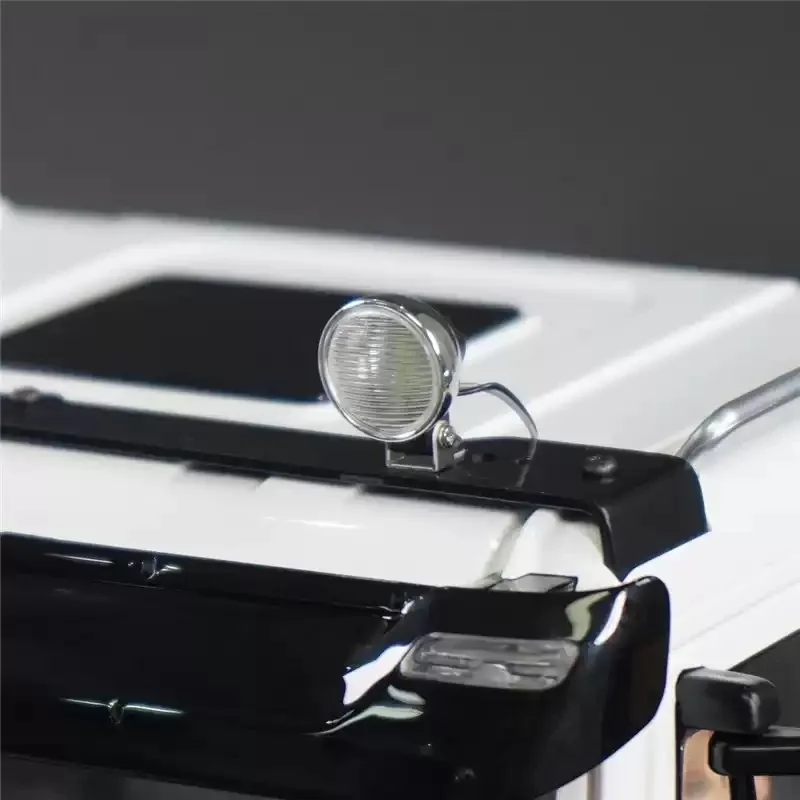 RC 1/14 2 Stück LED-Suchscheinwerfer für Tamiya Dump, SCANIA, VOLVO, ACTROS, BENZ, MAN LKW, Kipper, DIY-Teile – Detail 5
