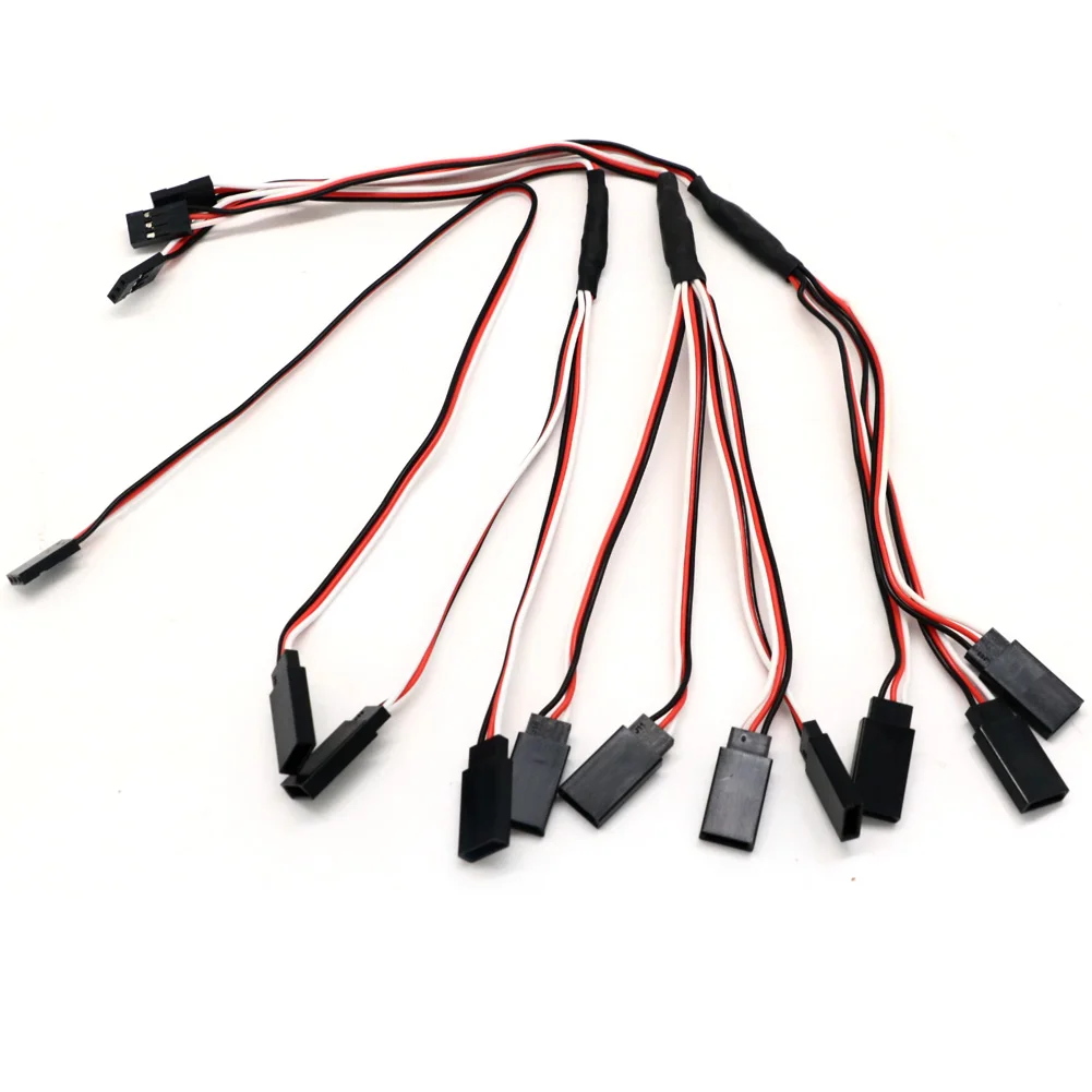 5ชิ้น/ล็อต30ซม.1 1/1to 2 / 1 3 /1ถึง4 RC Servo ส่วนขยายลวดสายเคเบิลสำหรับ Futaba JR ชายหญิงรุ่น RC