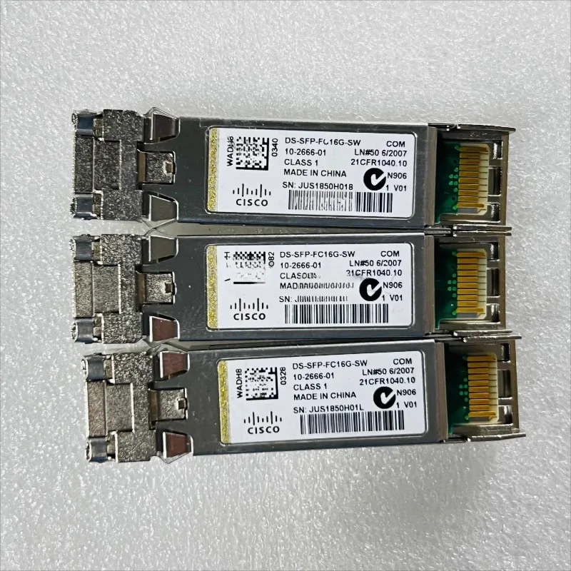 Parts for Cisco Cisco DS-SFP-FC16G-SW 16G Multimode, Optical Module 850nm