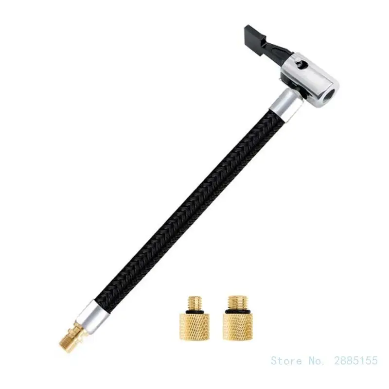 Autoreifen Luft kompressors lauch Reifen pumpens lauch mit Adaptern Ersatz Inflator pumpe Verlängerung schlauch anschluss