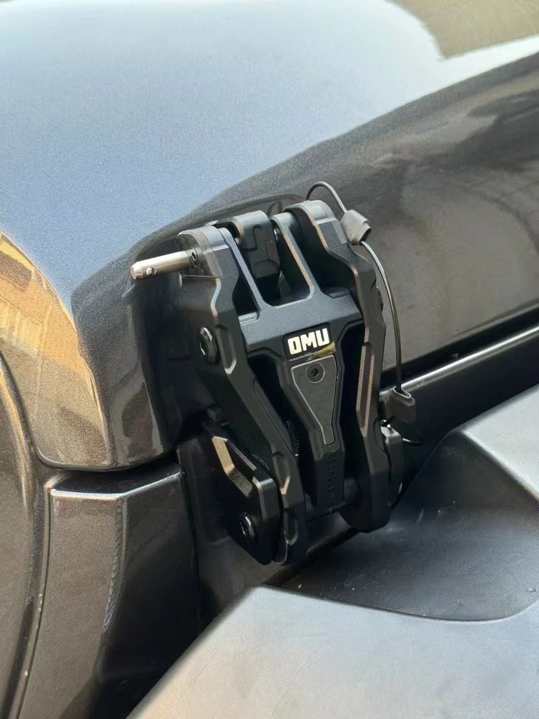 غطاء محرك السيارة مزلاج غطاء قفل سبائك الألومنيوم والمغنيسيوم باستخدام الحاسب الآلي لسيارة جيب رانجلر JK 2007-2017 O105 NTRIX #2