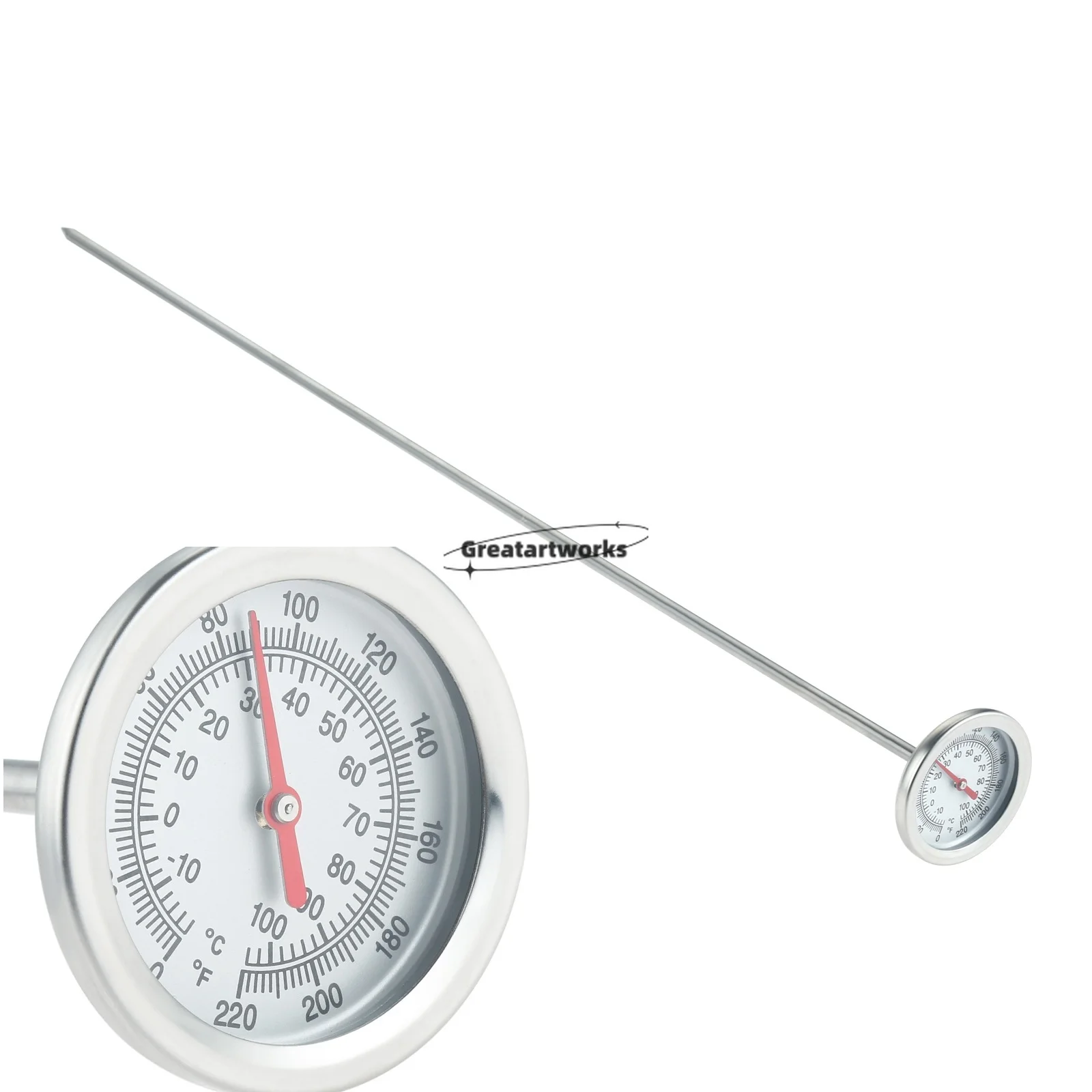 Compost Soil Thermometer 19.3