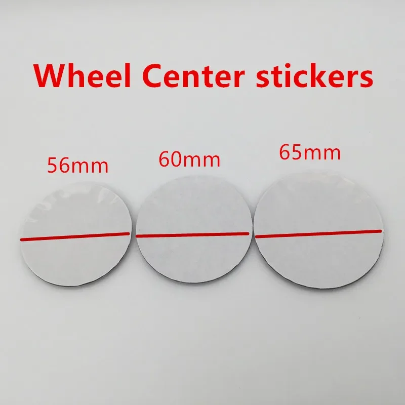 Hub Caps 4pcs 56mm 60mm 68mm ForAlfa Romeo 147 156 159 Car Wheel Hub Center Cap Emblem Badge Covers Sticker Decals Styling Acces