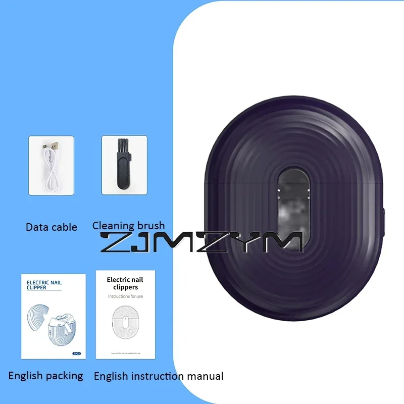 ที่เหลาเล็บไฟฟ้าอเนกประสงค์แบบมือถือที่เหลาเล็บอัตโนมัติกรรไกรตัดเล็บชาร์จไฟได้