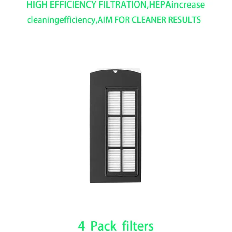AB47-เปลี่ยนชิ้นส่วนสําหรับ Eufy X9 Pro เครื่องดูดฝุ่นหุ่นยนต์,ชุดอุปกรณ์เสริมแปรงม้วนกรองด้านแปรง Mop Pads