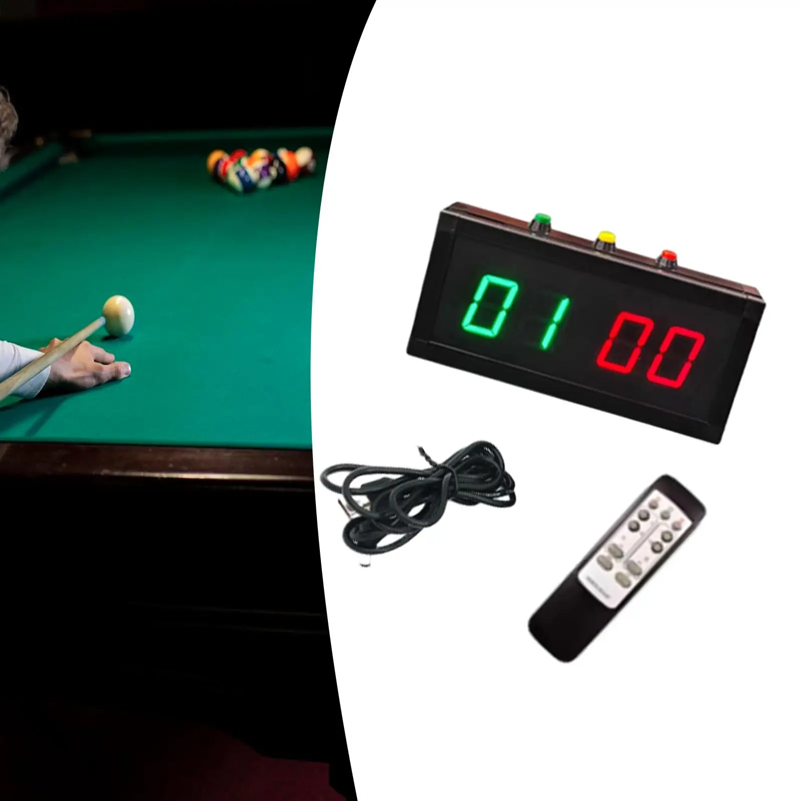 Electronic Scoreboard with Remote Snooker Scoreboard for Basketball Tennis