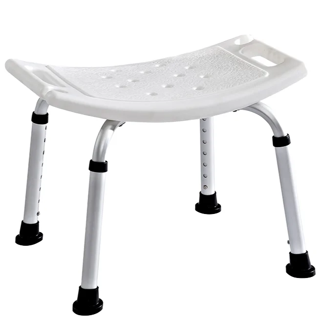

Adjustable Heavy-Duty 500lbs Bath Shower Chair for Elderly Adults Children & Women Rehabilitation Equipment Crossbar Supports