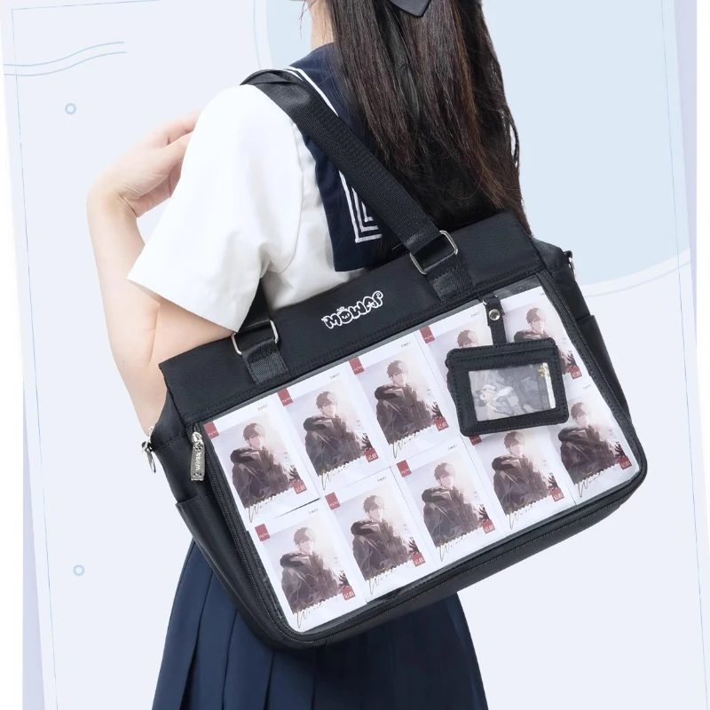 Original Japanese Girl Uniform Itabag JK Academy Large Capacity Uniform Bag Single Shoulder Crossbody Versatile Daily School Bag