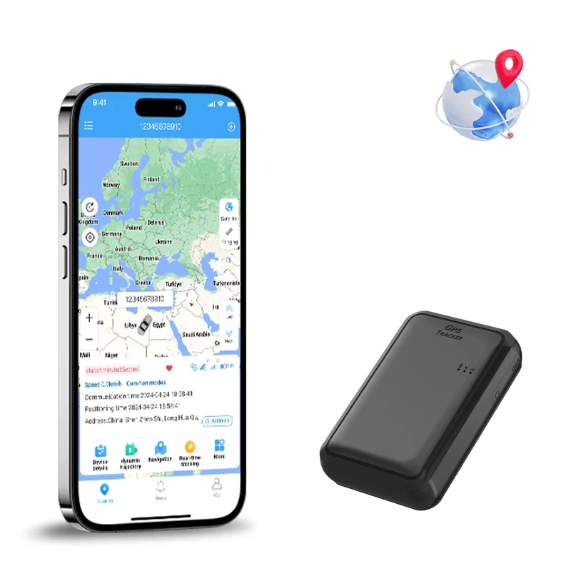 2025年最新モデル 車載GPSトラッカー 強力マグネット ワイヤレス 4G LTE 検知 GPRS 車両 Androidアプリ対応 車 トラック GSM LBS