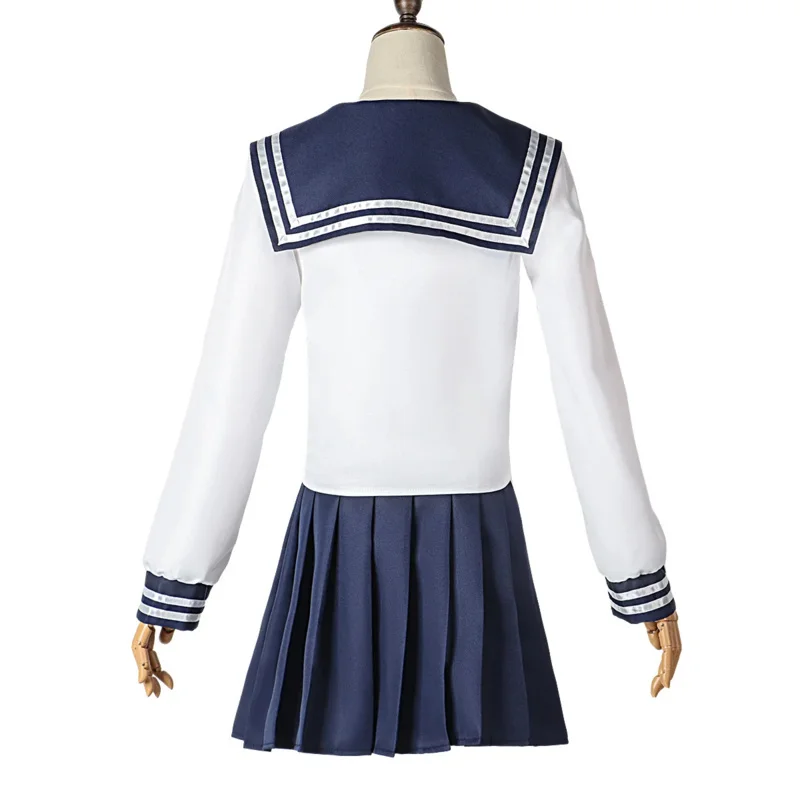 Anime Jujutsu Kaisen Amanai Riko Cosplay Costume parrucca donna uniforme scolastica camicia gonna accessorio Sailor Suit Halloween Party