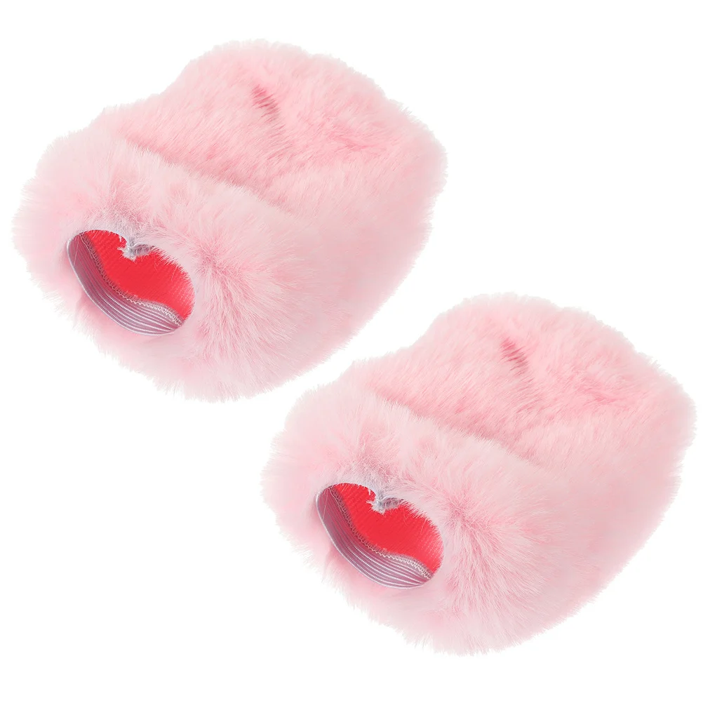 

2pcs Pink Microphone Windscreen Cover for MK4 Furry Pop Filter Mic Shield Anti Wind Noise Recording Live Streaming Supply