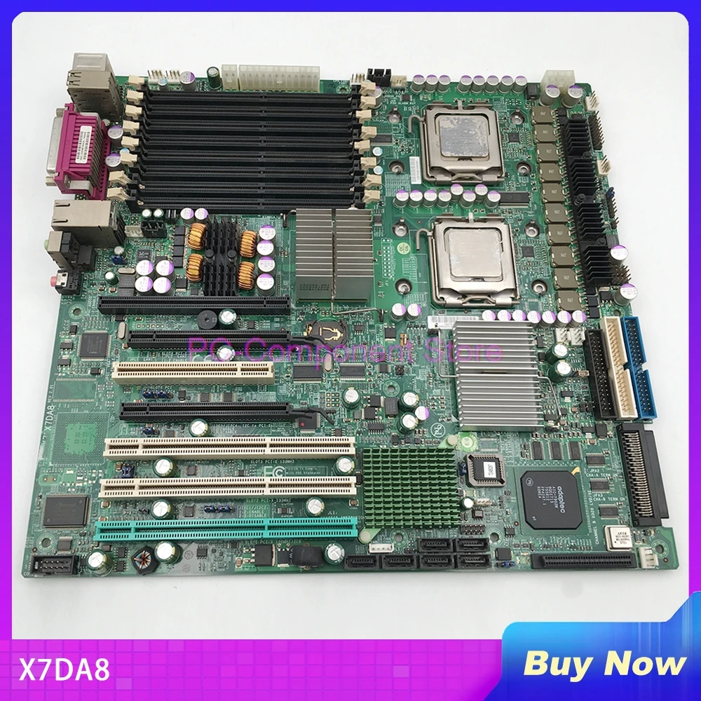 X7DA8 For SuperMicro LGA 771 Workstation MainBoard For Intel 5000X (GreenCreek) chipset Perfect Test Before Shipment