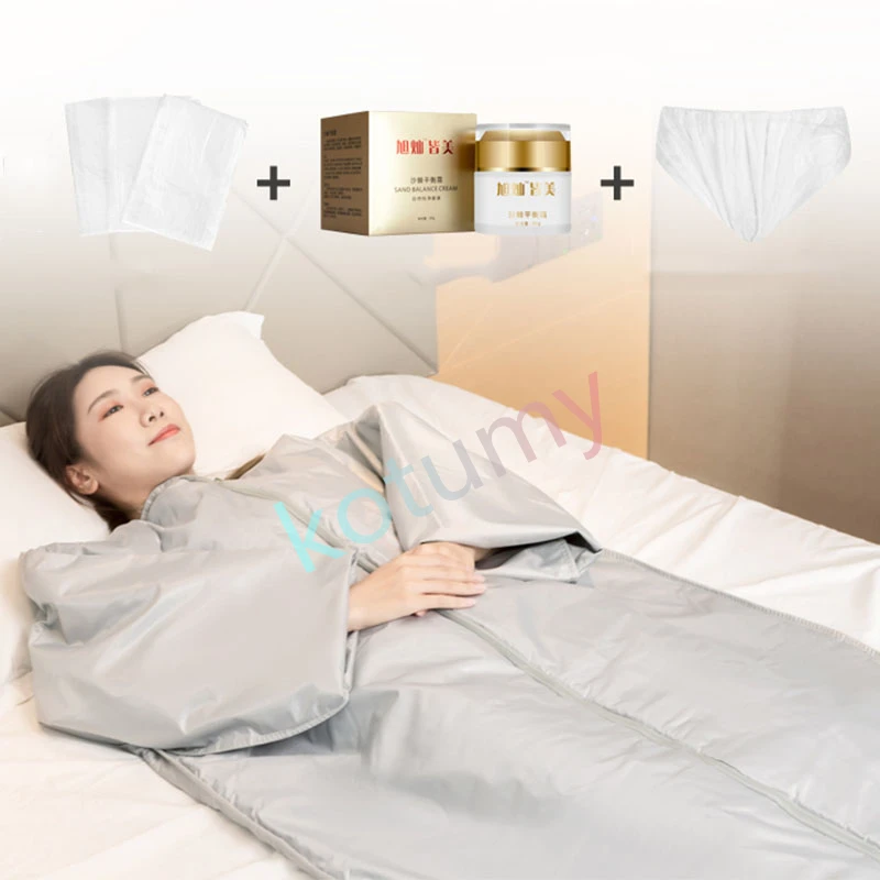 Sweat Steaming Household Electric Blanket Infrare Sauna Blank Seabuckthorn Dehumidifying Blanket Specially Used for Beauty Salon