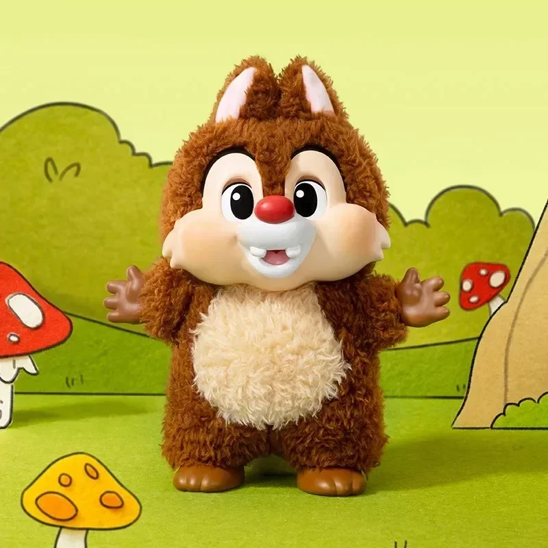 พวงกุญแจซีรีส์มิกกี้แฟมิลี่จาก POP MART - ฟิกเกอร์อนิเมะน่ารัก กล่องสุ่มของเล่นลุ้นโชค ตุ๊กตาตกแต่งโต๊ะทำงาน