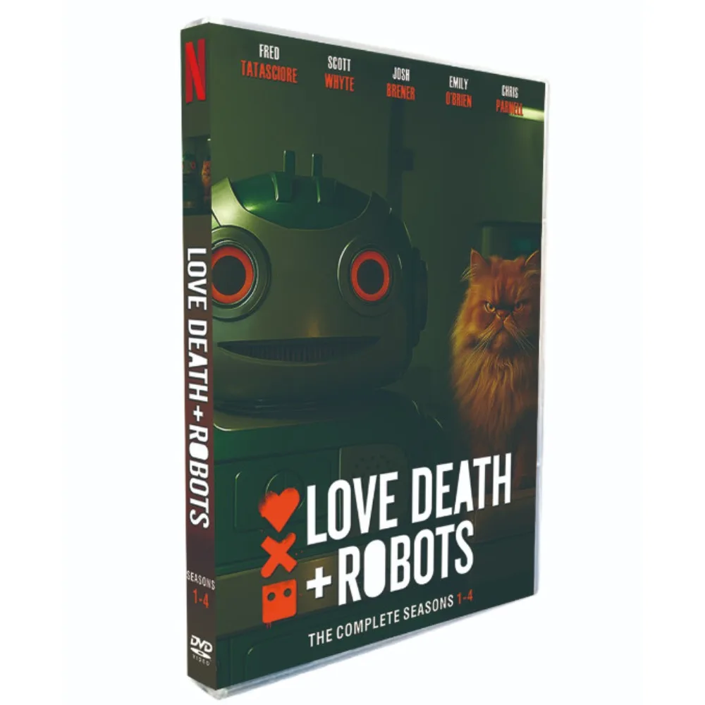 Season(1-4)Love &Death Robots 12DVD, English Audio