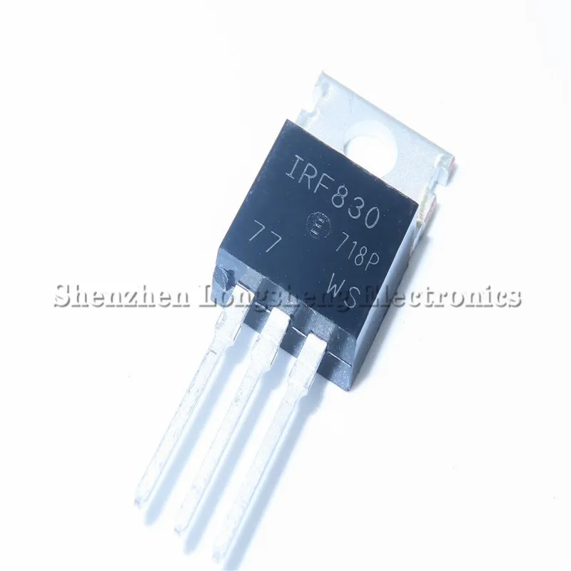 10PCS/LOT IRF830 IRF830PBF TO-220 500V 4.5A N-channel FET