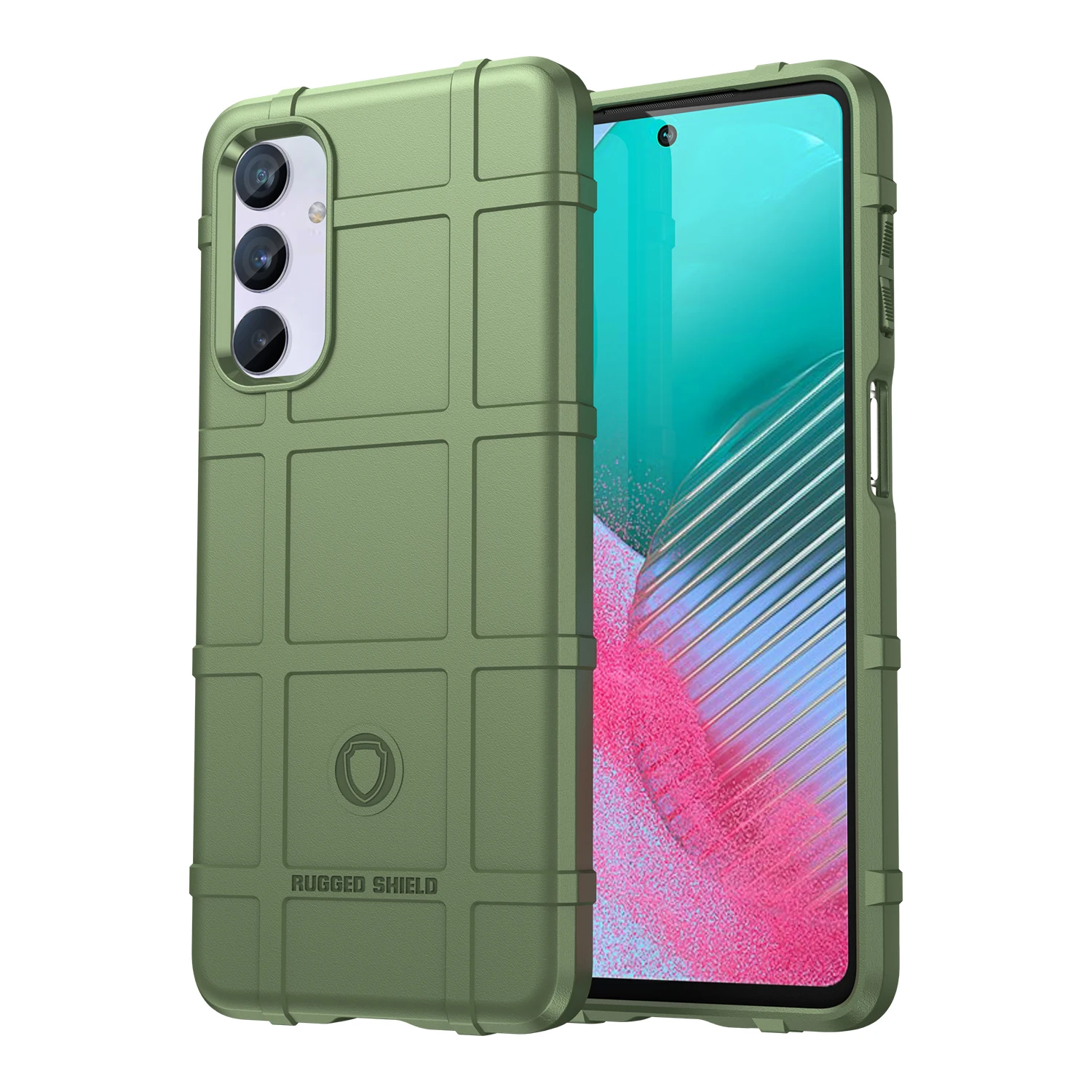 For Samsung M54 5G Galaxy F54 5G Armor Shield Case Soft Silicone Back Cover for galaxy m54 5g Anti Knock Matte Phone Cases