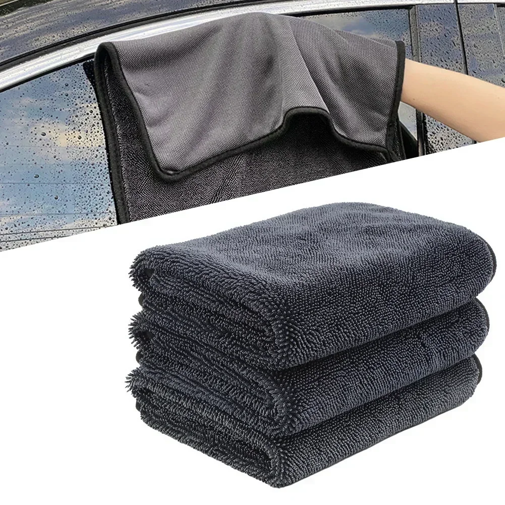 Microfiber Twist car Motorcycle wash towel Professional Car Cleaning Drying Cloth towels for Washing Polishing Waxing Detailing