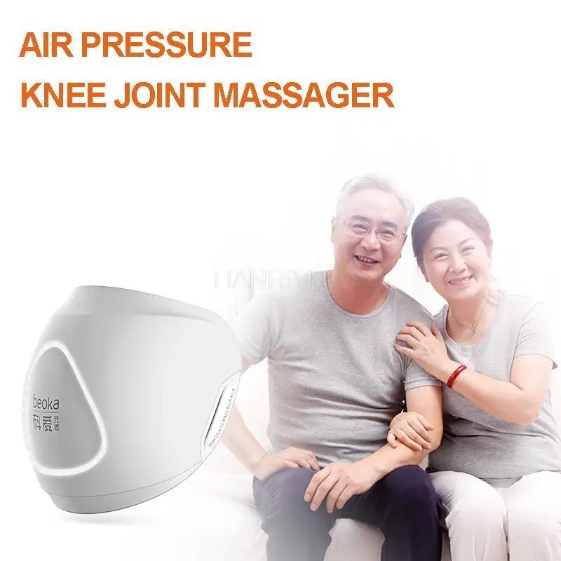 220V Electric Knee Massager Air Pressure Irradiation Magnet Kneejoint Vibrator Physiotherapy Instrument forPain Relief