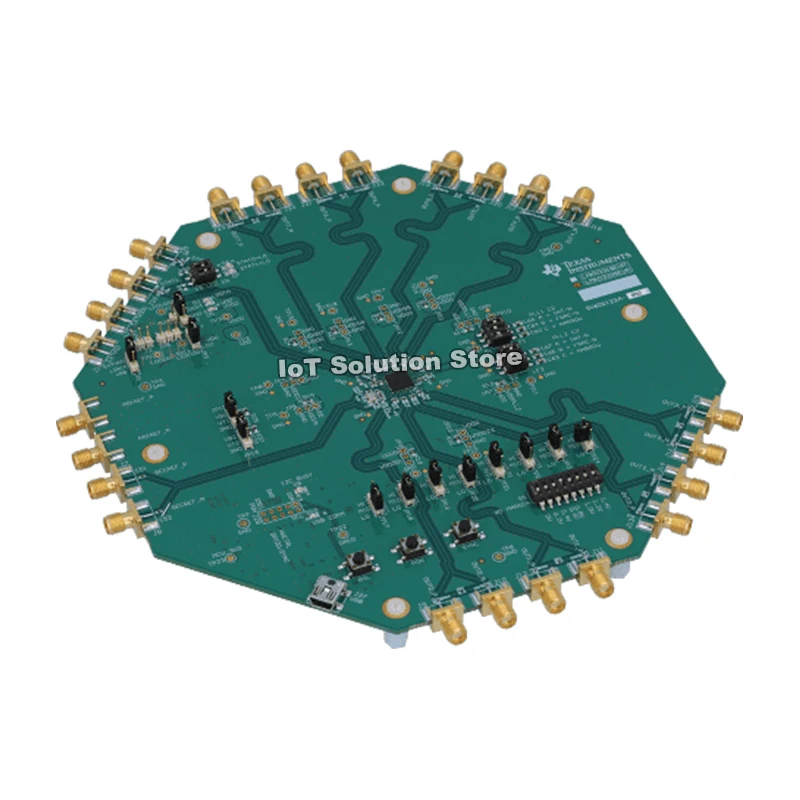 LMK03328EVM Ultra-Low-Jitter Clock Generator EVM With 2 PLLs, 8 Differential Outputs, and 2 Inputs