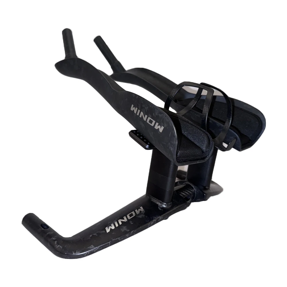 

Latest Carbon TT Handlebar Model HB052 Air Handlebar Integrated Test Handlebar TT Bar