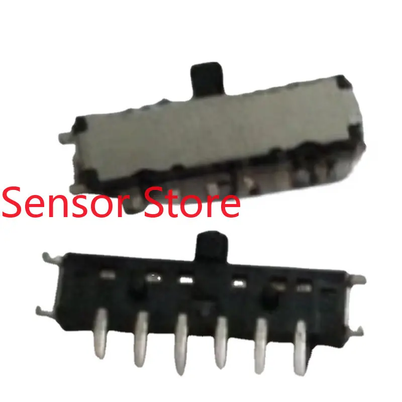 

10PCS SMD 10 Pin Slide Switch SSSS813701 11*2*4.2 Stroke Push