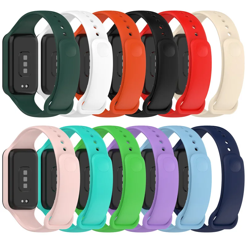 Strap For Xiaomi Redmi Band 2 Waterproof Silicone Replacement Wristband Sports Bracelet for Redmi Band 2 Smart Watch Accessories